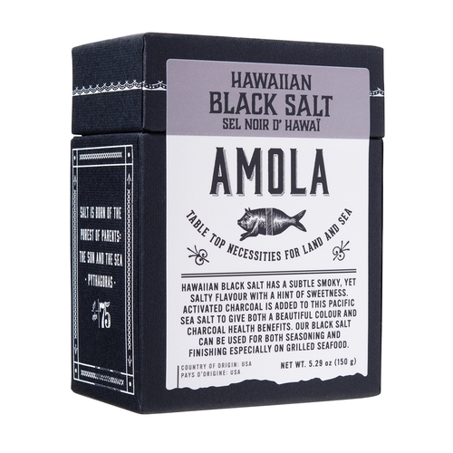 Amola - Hawaiian Black Salt 150g