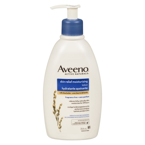 Aveeno - Active Naturals Lotion - Skin Relief Moisturizing with Shea Butter 354ml, 1 Each