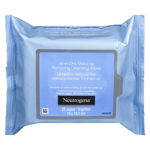 Neutrogena - All-in-One Make-Up Removing Cleansing Wipes 25pk