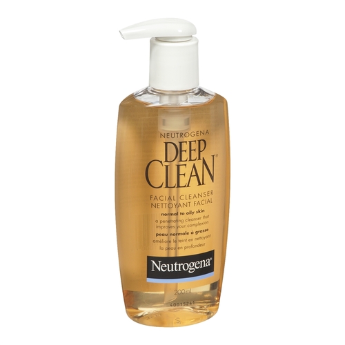 Neutrogena - Deep Clean Facial Cleanser - Normal to Oily Skin 200ml, 1 Each