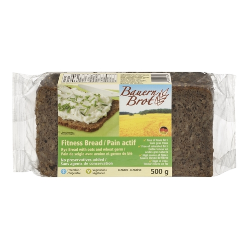 Bauern Brot - Fitness Bread - Rye Bread With Oats And Wheat Germ 500g
