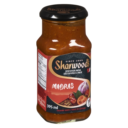 Sharwood's - Indian Cooking Sauce - Madras 395ml, 1 Each