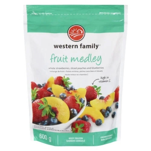 Western Family - Fruit Medley 600g, 1 Each