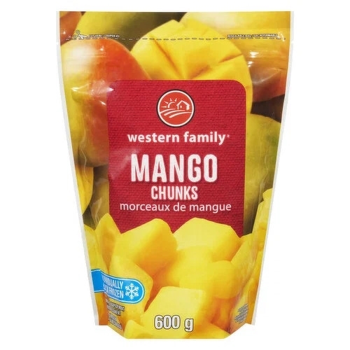 Western Family - Mango Chunks 600g, 1 Each