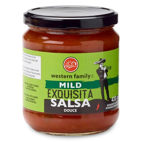 Western Family - Exquisita Salsa - Mild 430ml, 1 Each