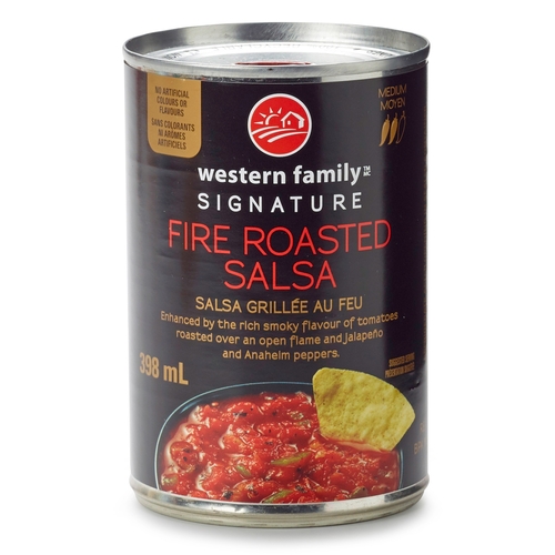 Western Family - Signature Fire Roasted Salsa 398ml