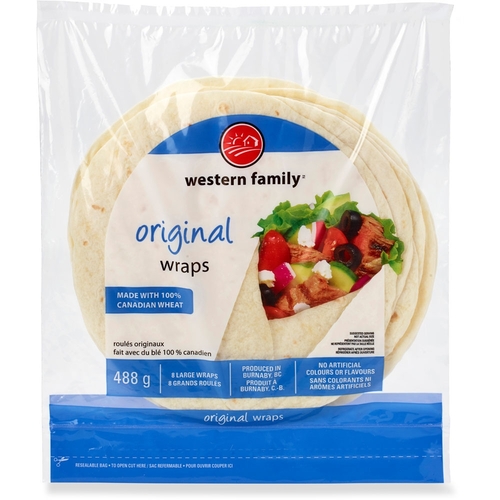 Western Family - Wraps - Original - Large 8/10in