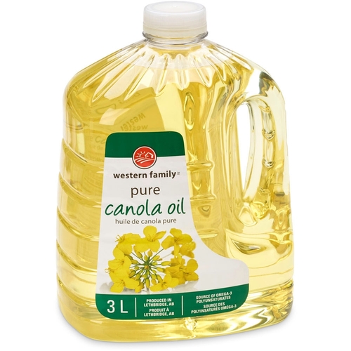 Western Family - Pure Canola Oil 3l