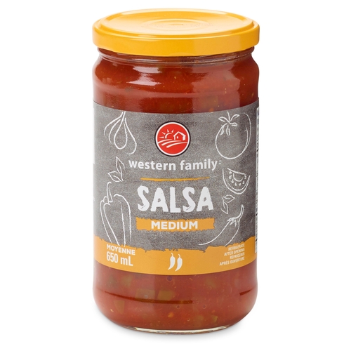 Western Family - Salsa - Medium 650ml