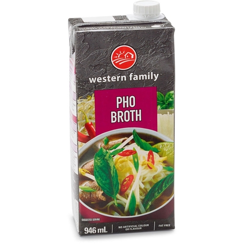 Western Family - Broth - Pho 946ml