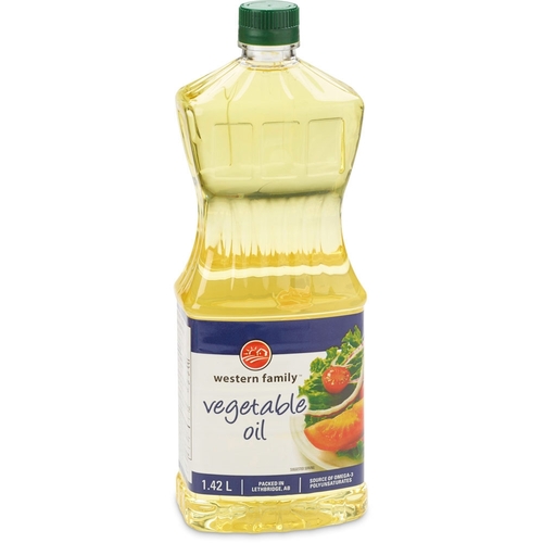 Western Family - Vegetable Oil 1.42l, 1 Each