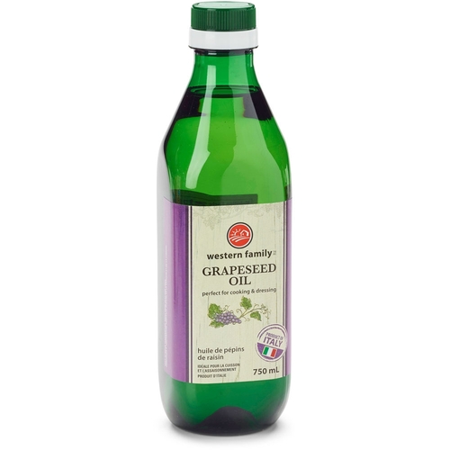 Western Family - Grapeseed Oil 750ml