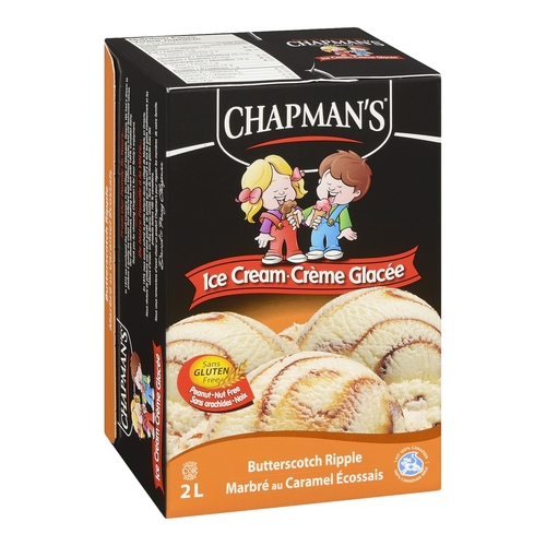 Chapman's Markdale Creamery Ice Cream - Butterscotch Ripple 2l, 1 Each