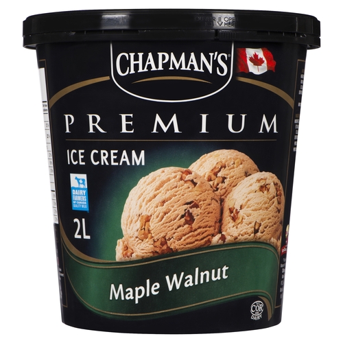 Chapman's - Premium Ice Cream - Maple Walnut 2l, 1 Each