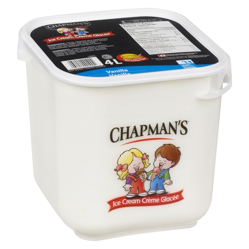 Chapman's - Ice Cream - Vanilla 4l, 1 Each