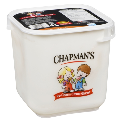 Chapman's - Ice Cream - Butterscotch Ripple 4l, 1 Each