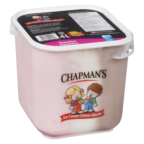 Chapman's - Ice Cream - Neapolitan 4l