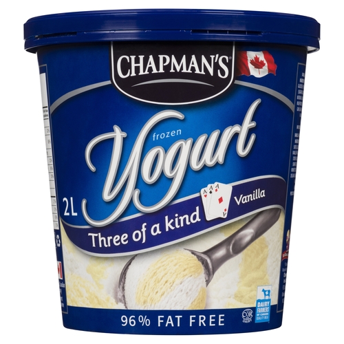 Chapman's - Frozen Yogurt - Three Of A Kind Vanilla 2l