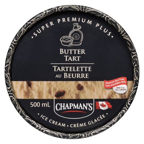 Chapman's - Super Premium Plus Ice Cream - Butter Tart 500ml