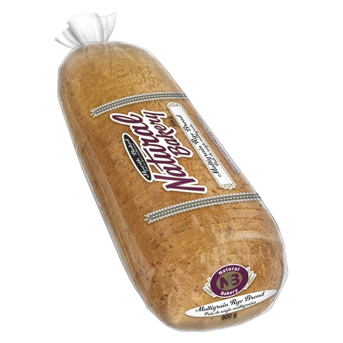 Natural Bakery - Multigrain Rye Bread 900g, 1 Each