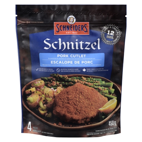 Schneiders - Schnitzel Pork Cutlet 450g, 1 Each
