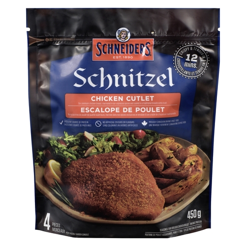 Schneiders - Schnitzel Chicken Cutlet 450g, 1 Each