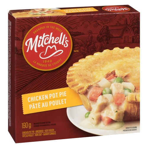 Mitchell's - Pot Pie - Chicken 190g, 1 Each