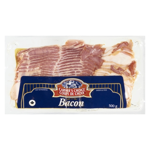Carver's Choice Bacon 500g, 1 Each