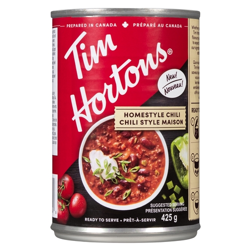 Tim Hortons - Ready to Serve Homestyle Chili 425g, 1 Each