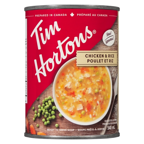 Tim Hortons - Ready to Serve Soup - Chicken & Rice 540ml