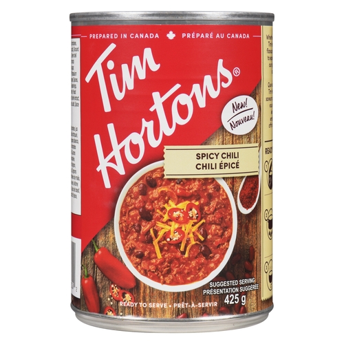 Tim Hortons - Ready to Serve Spicy Chili 425g, 1 Each