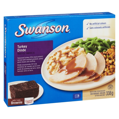 Swanson - Turkey Dinner 338g