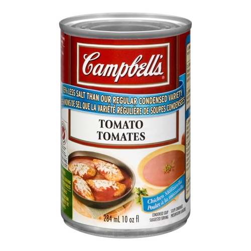 Campbell's - Condensed Soup - Tomato - 50% Less Salt 284ml, 1 Each