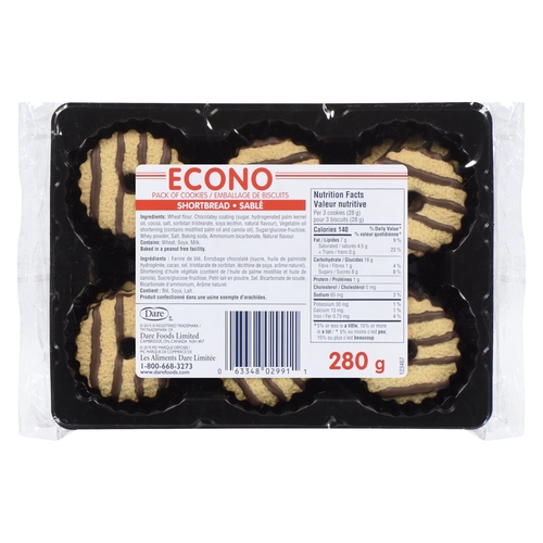 Econo Pack of Cookies - Shortbread 280g