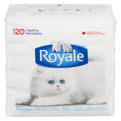 Royale - Napkins - 1 Ply 120s, 1 Each