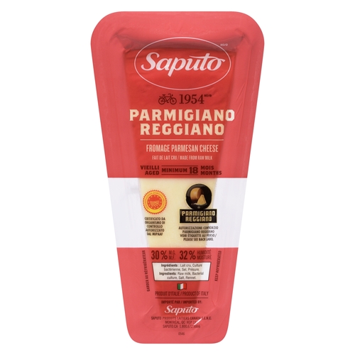 Saputo - Parmesan Cheese Parmigiano Reggiano DOP 30% m.f. 150g, 1 Each