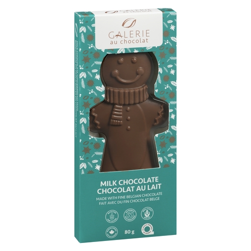 Galerie au Chocolat - Milk Chocolate 80g, 1 Each