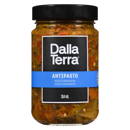 Dalla Terra Antipasto - Mediterranean 314ml, 1 Each