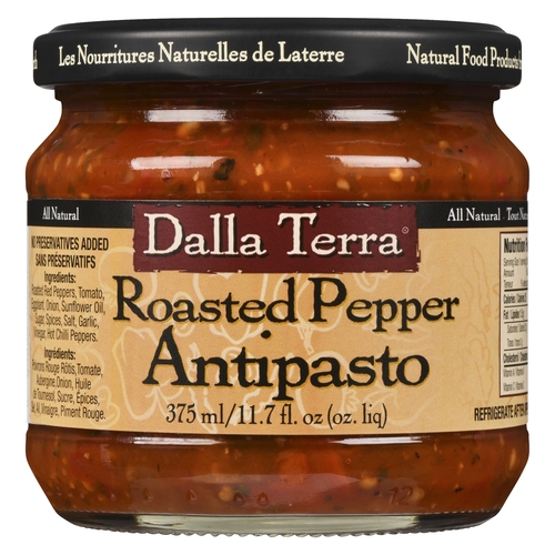 Dalla Terra - Antipasto - Roasted Pepper 375ml
