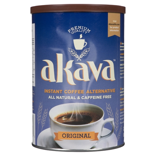 Akava Instant Coffee Alternative - All Natural & Caffeine Free 250g, 1 Each