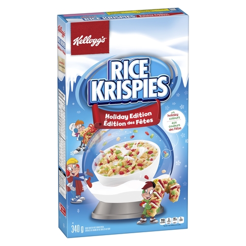 Kellogg's - Cereal - Rice Krispies - Holiday Edition 340g, 1 Each