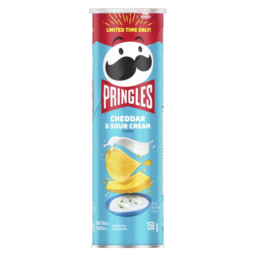 Pringles - Potato Chips - Cheddar & Sour Cream 156g
