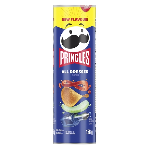 Pringles - Potato Chips - All Dressed 156g, 1 Each