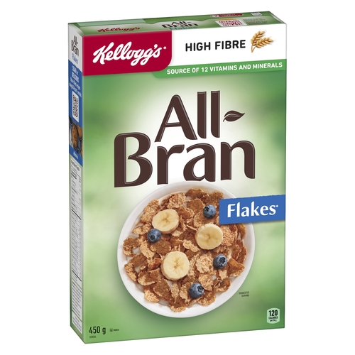 Kellogg's - Cereal - All Bran - Flakes 450g, 1 Each