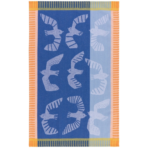 Danica Birdie Jacquard Dish Towel, 1 Each