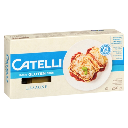 Catelli - Gluten Free Pasta - Lasagne 250g, 1 Each