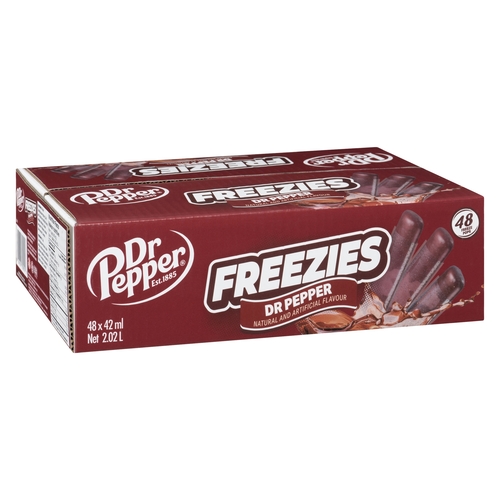 Dr Pepper Freezies Freeze Pops 48pk, 1 Each