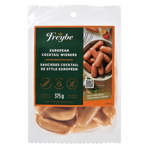 Freybe - European Cocktail Wieners 375g, 1 Each