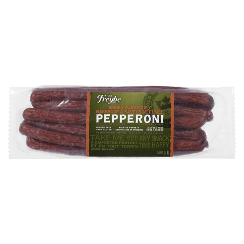 Freybe - Pepperoni Smoked Pork Sausage - Smoky Barbecue 500g