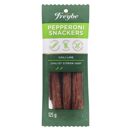 Freybe - Pepperoni Snackers - Chili Lime 125g
